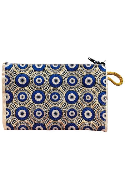 GALATA GIFT Portofel de damă de mărime medie - elegant, cu fermoar, căptușit, portofel pentru monede cu model Kilim 15x10