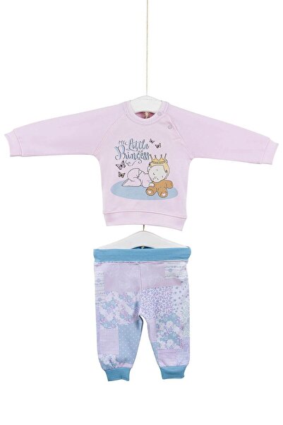 Aziz Bebe Baby Girl Pink Little Princess Cotton Set 2 Pieces 2011