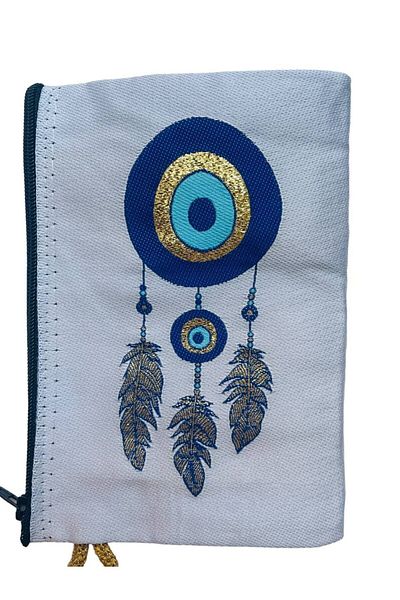 GALATA GIFT Portofel de damă de mărime medie - elegant, cu fermoar, căptușit, portofel pentru monede cu model Kilim 15x10