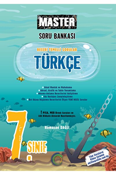Okyanus Yayınları 7.Sınıf Master Türkçe Soru Bankası 2024/25 Dönemi