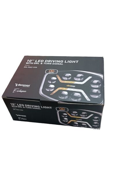 POLATLI OTO AKSESUAR DEMMON SİS LAMBASI SARI-BEYAZ 12/24V ( ANİMASYONLU )