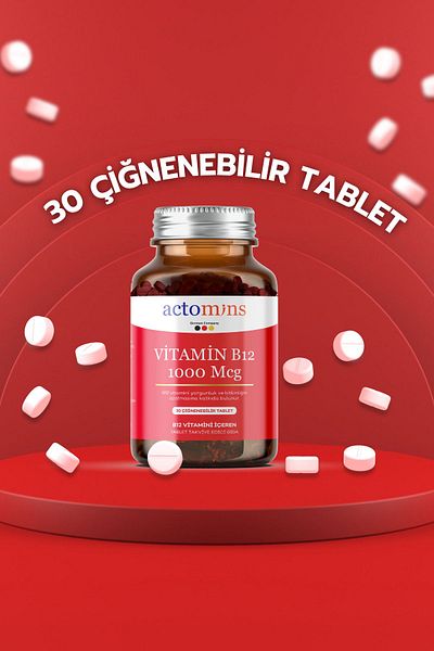 Acto Actomins® Vitamin B12 - Elegant and Comfortable Tabelstone