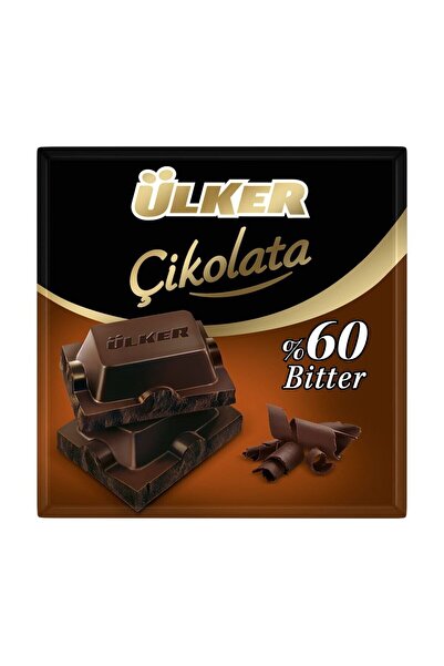 Ülker Bitter Kare Çikolata Kakao 60 gr