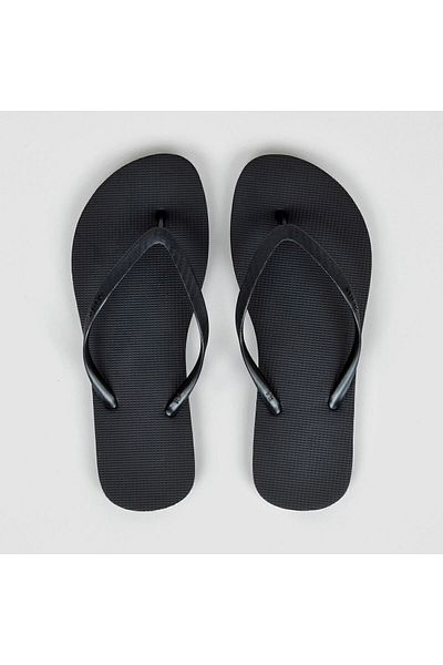 Decathlon Women's Flip Flops - Black - 100