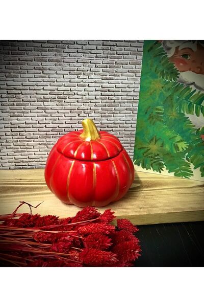 Minik Mucizeler Kapaklı Balkabağı Kavanoz Yeniyıl Hediyesi