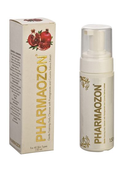PHARMAOZON Cucumber and Pomegranate Extract Skin Cleansing Foam 200 Ml