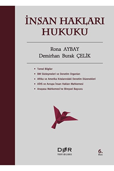 Der Yayınları İNSAN  HAKLARI HUKUKU