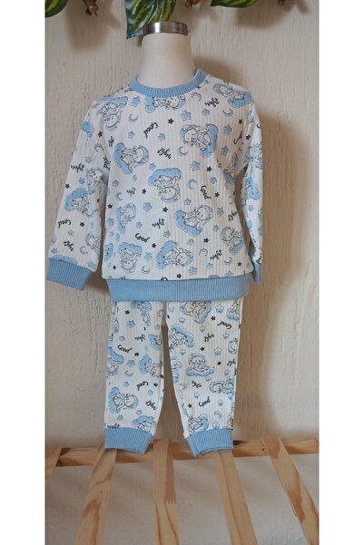 Tiny World Cute Teddy Bear Good Night Printed Pajama Set