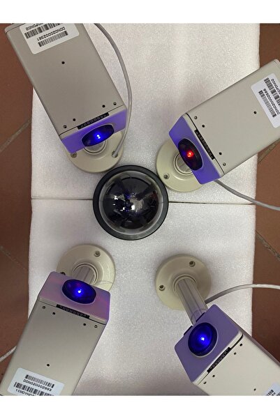 DUNLOP 4lü Caydırıcı Set Pil Ayak Ve Dome Kamera