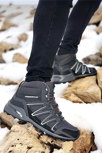 Liger ΚΑΠΝΙΣΜΕΝΕΣ Unisex Αδιάβροχες Μπότες Trekking