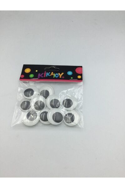 Kikajoy 10 Lu Büyük Oynar Göz