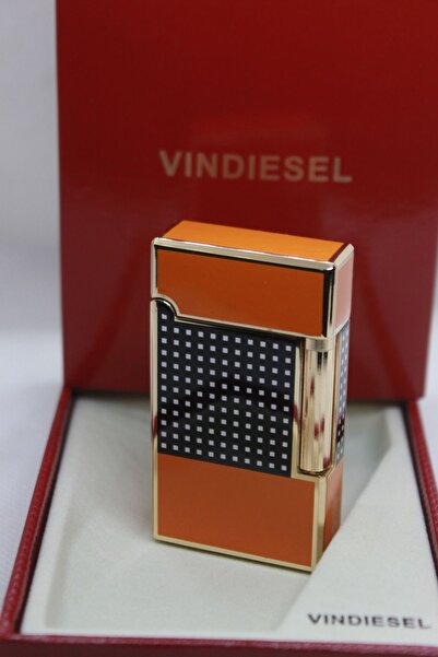 Vindiesel Kutulu Yandan Çarklı Dupont Tarzı Gazlı Çakmak