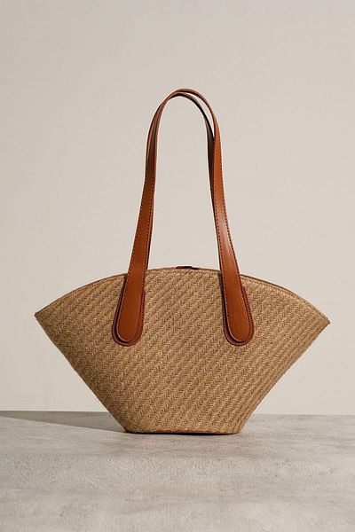 Çantacımstore Women's Straw Shopper Bag - Mng0807