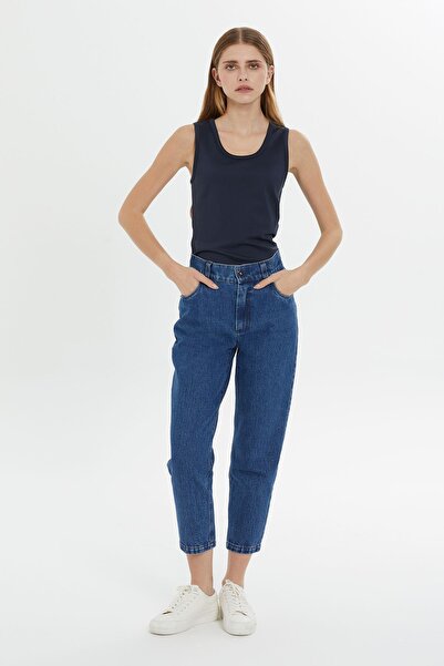 GİZİA Klasik Beş Cepli Denim Pantolon