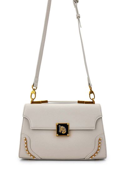 Tamer Tanca Beige Vegan Women's Shoulder Bag