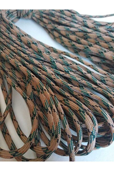 PARACORD DÜNYASI Snur pentru brățară Paracord de 5 metri, verde, modelat, nis...