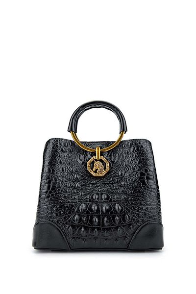 Tamer Tanca Black Vegan Women's Shoulder Bag