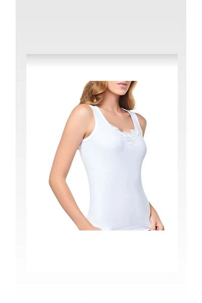 ABAYLAR Women's Thick Strap Undershirt 3 Pieces