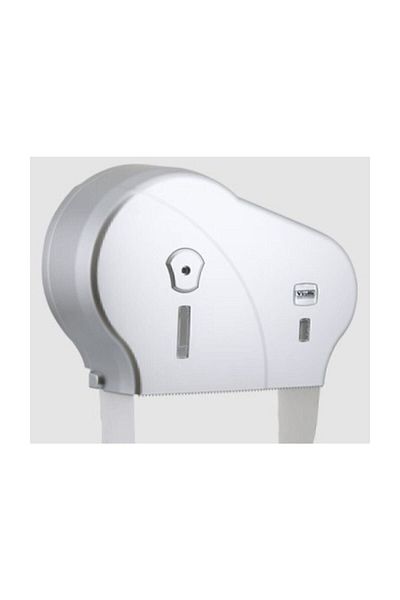 Vialli Dmj1m Double Mini Jumbo Διανομέας Χαρτιού Τουαλέτας Μεταλλικός