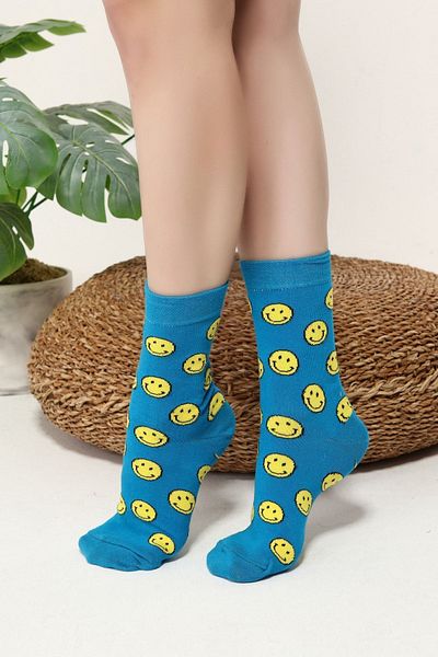 Socks Tunnel Унисекс цветни чорапи с шарени усмивки