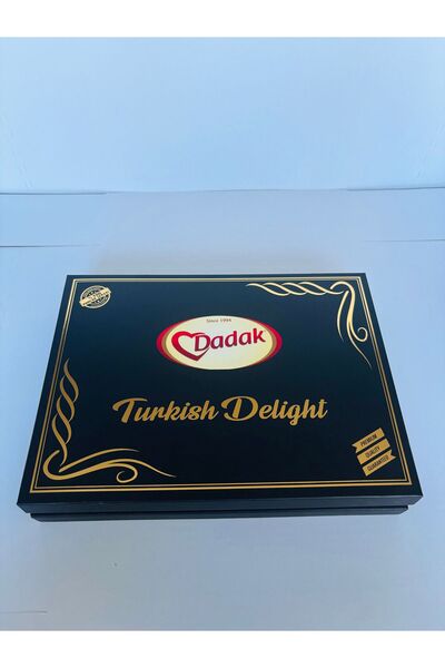 Dadak Lokum ve Kuruyemiş Pistachio Atom Sarma Turkish Delight 1 kg