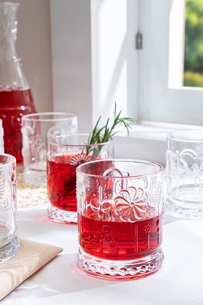 Glamis Selen Concept Spring Model Handmade Glass Cup Set of 4