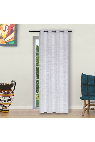 Home Box Atlanta Single Jacquard Curtain with Eyelets - 140x240 cm