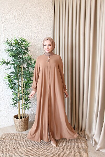 Butik MEDİNE İPEĞİ MEVLANA KESİM FERACE BOY 145 CM