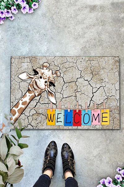 Chilai Home Siccitas PVC Non-Slip Base Inside and Outside Door Front Mats