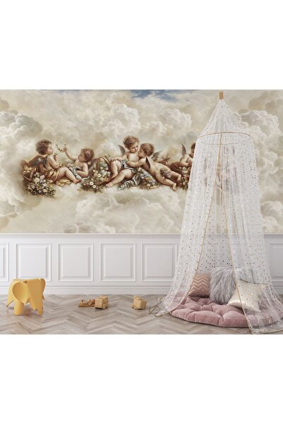 Home Melek çocuklar çocuk odası poster duvar kağıdı