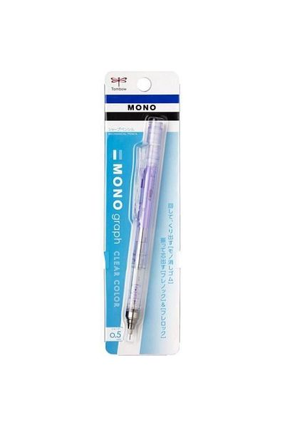Tombow Mono Graph Versatile Pen 0.5 Mm Transparent Purple