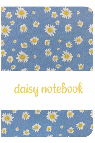 Liz Daisy Patterned Notebook School Notebook A5 120 Sheets Lined