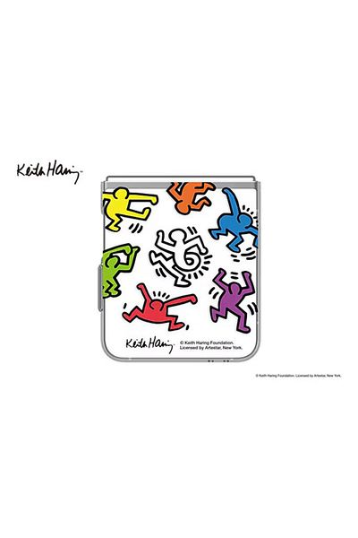 Samsung Keith Haring Dance Slim Impression Case for Galaxy Z Flip6 - Black