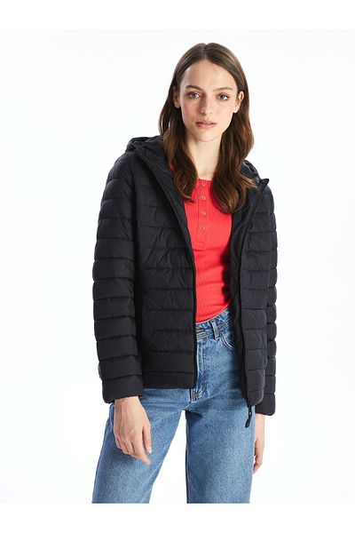 LC Waikiki Women's Puffer Hooded Coat