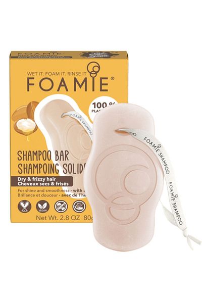 Foamie Argan Death Kiss Me Shampoo Bar - 80 G Solid Shampoo for Dry Hair