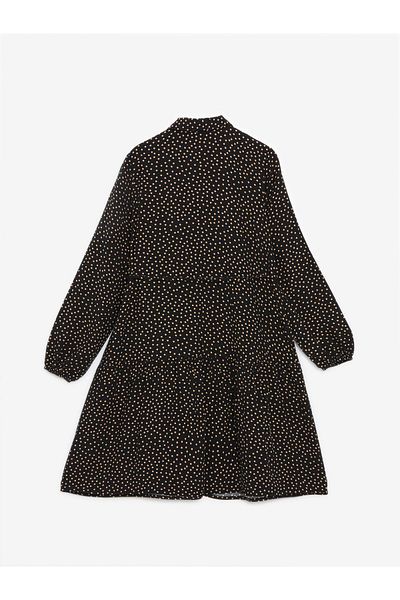 LC Waikiki LCWAIKIKI Maternity πουκάμισο γιακά πουά φόρεμα εγκυμοσύνης
