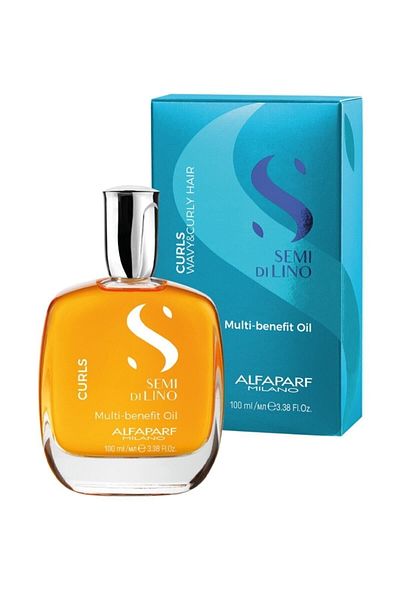 Alfaparf Keymen Semi Di Lino Curls - Versatile 100 Ml Care Oil