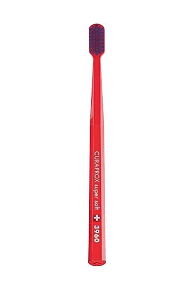 Curaprox 3960 Super Soft Toothbrush| Red
