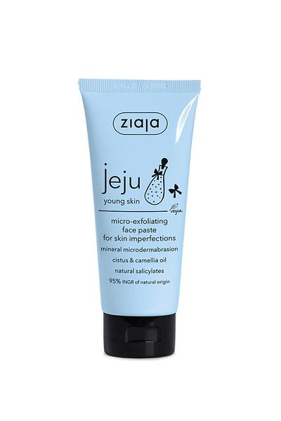 Ziaja Jeju 12 Years Anti-Blackhead and Flaw Micro Peeling Skin Face 75 ml