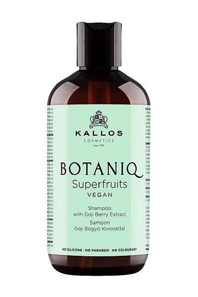 Kallos Cosmetics Botaniq Superfruits - Revitalizing Vegan Shampoo with Fruit Complex 300ml