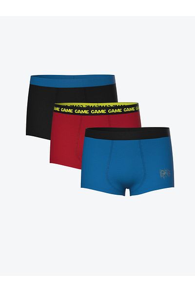 LC Waikiki Lcw Kids Black Printed Boys' Boxers Set of 3