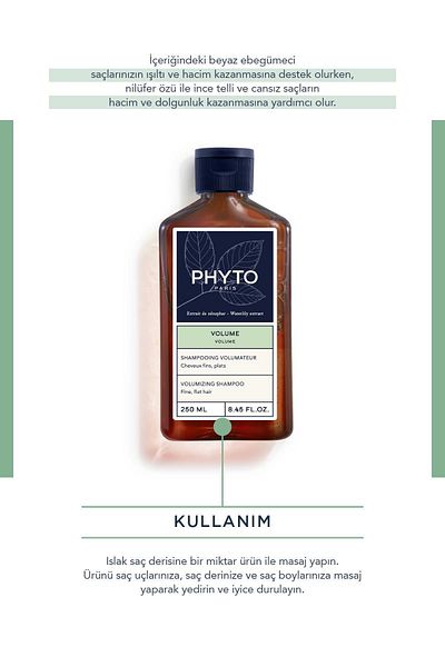 Phyto Volume Shampoo 250ml