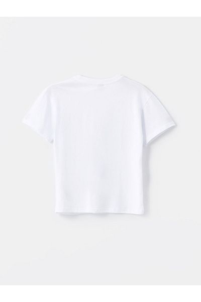 LC Waikiki Μπλουζάκι Boy's Oversize Crew Neck