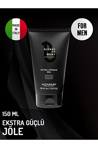 Alfaparf Blends Of Many Erkekler Için Ekstra Güçlü Jöle 150 ml