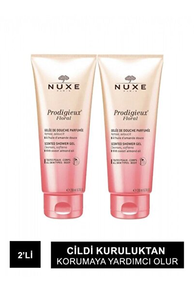 Nuxe Prodigieux Floral Duş Jeli 200 Ml X 2 Adet