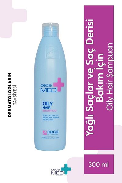 CECEMED Oily Hair Shampoo - Anti-Oily Hair, 300 ml