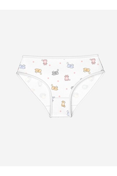 LC Waikiki Set de 3 chiloți imprimați pentru fete