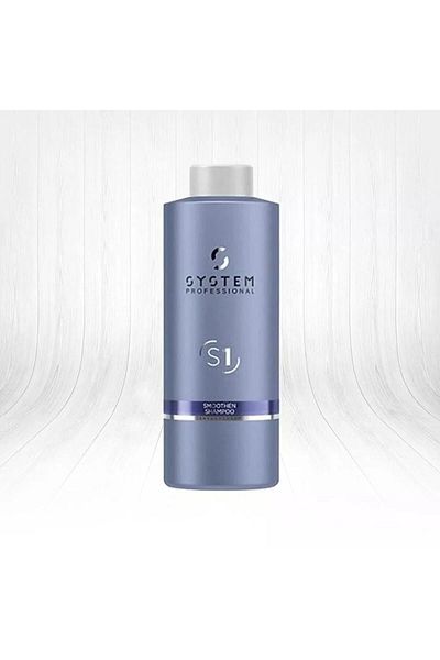 Wella System Professional Smoothen 1000 ml Shampoo - Thick, Unruly, Curly Hair Treatment Dkproduct374
