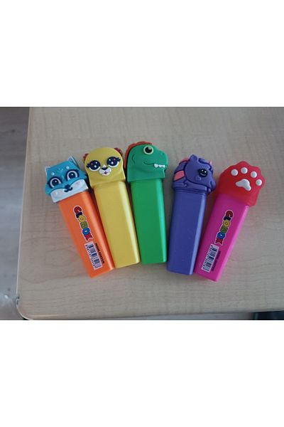 Globox 5 Pieces Figured Marker Pens