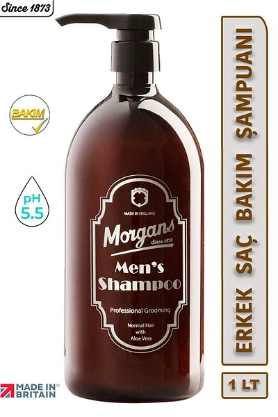 Morgan's Pomade Morgan's 1000 Ml Men's Care Shampoo